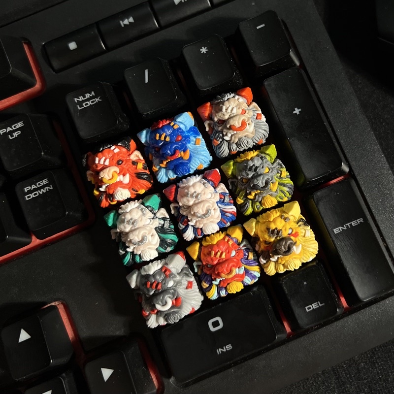 Nút bàn phím cơ_keycap artisan Bara