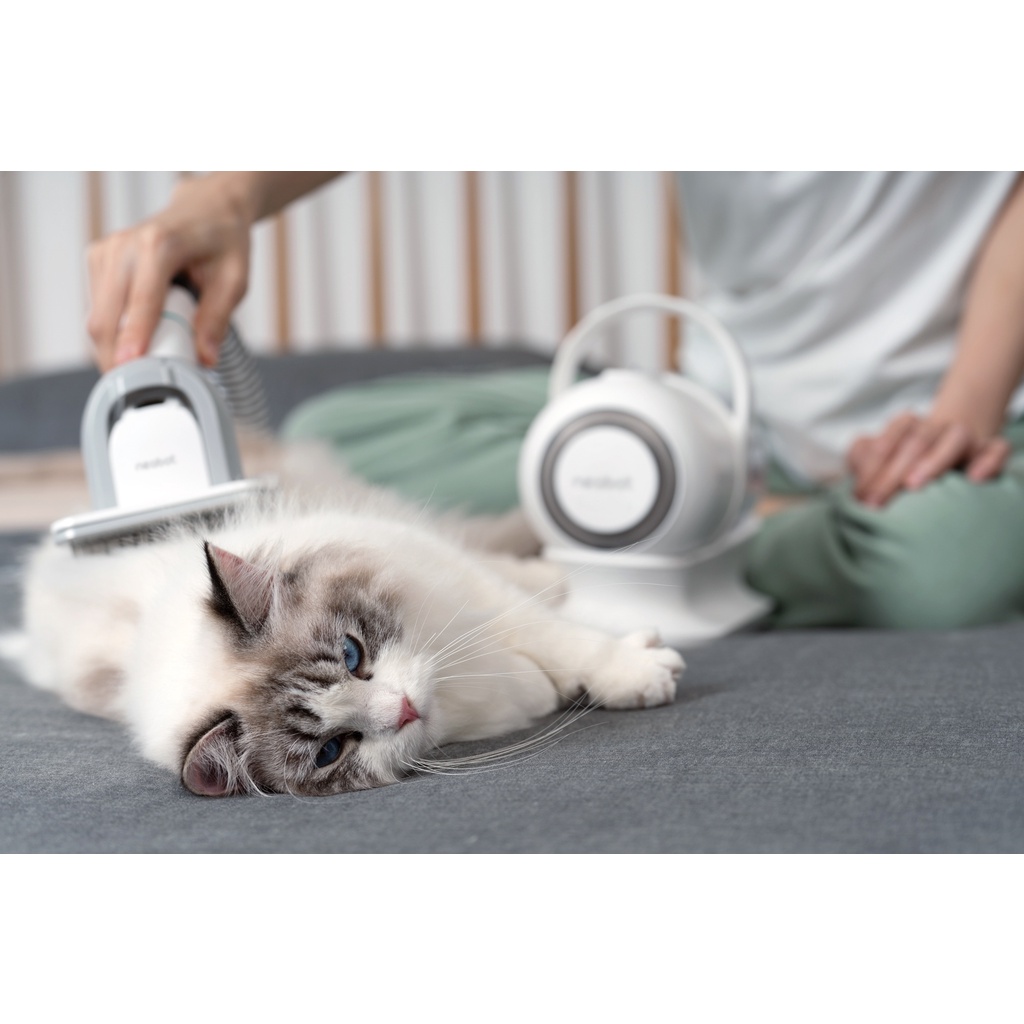 Neabot Pet Grooming P1 Pro – Máy cắt tỉa và hút bụi lông thú cưng đa năng