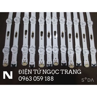 Thanh Led Tivi Sam Sung 48JU 6060 -Giá 1 Thanh Dài 11 Bóng(6+5)