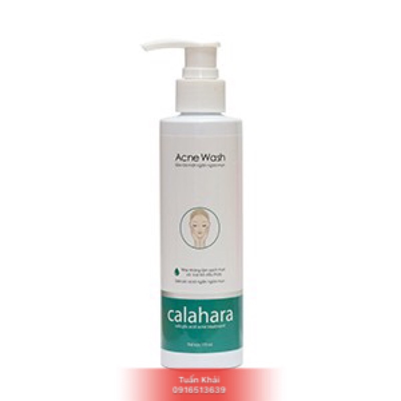 SỮA RỬA MẶT CALAHARA ACNE WASH