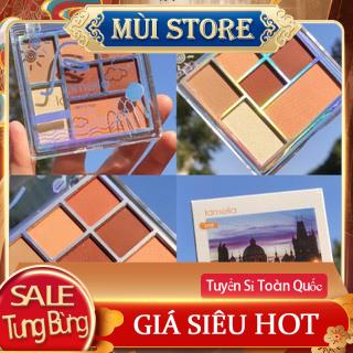 ( Chỉ bán giá sỉ ) Bảng phấn mắt 7 ô PHỐ ĐÊM 5082 nội địa cao cấp đa tông chuẩn màu mịn da sỉ rẻ -Nội Địa Mùi Store