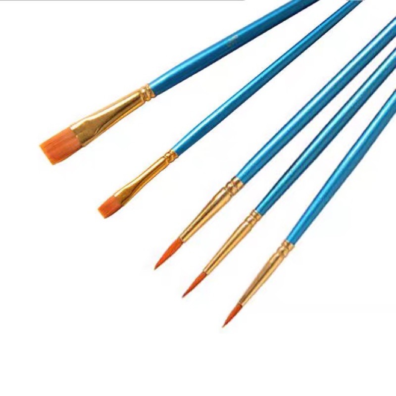 Set cọ tô tranh loại tốt 5 cây