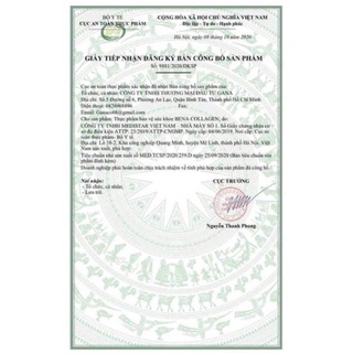 Bena collagen 30 gói (chính hãng)
