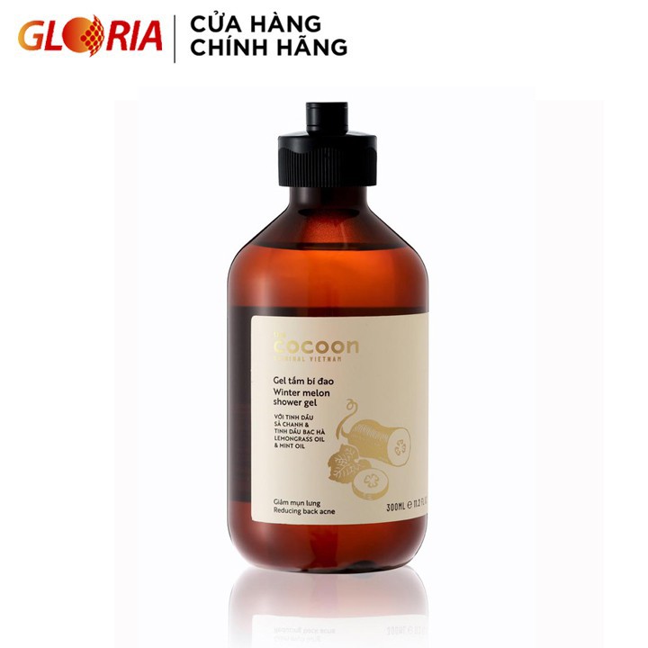 [Mã COSGLORIAT4 -8% đơn 250K] Gel tắm bí đao Cocoon 300ml