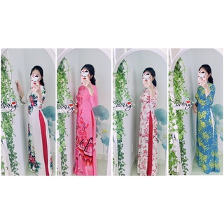 Áo dài lụa mềm mịn