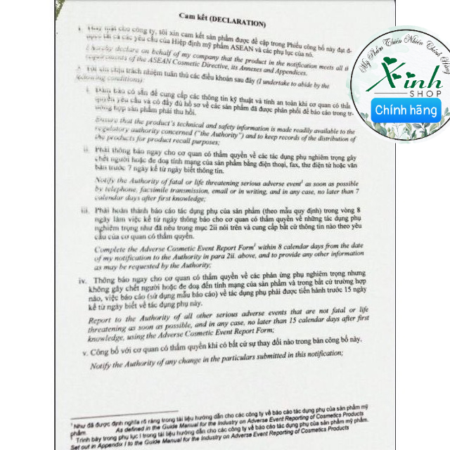 Serum đặc hiệu nám Valentine thái dương