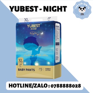 (YUBEST NIGHT)Bỉm/Tã Nội Địa Trung Đủ Size S84/M76/L72/XL68/XXL64/XXXL60