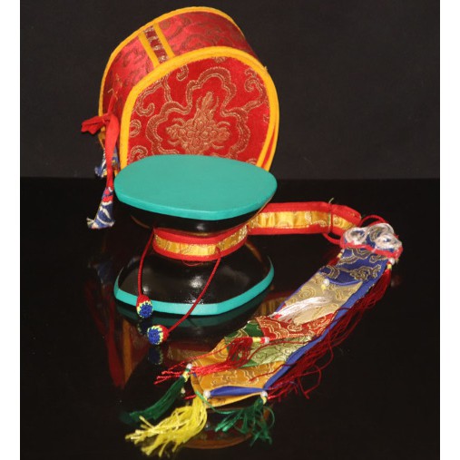 Trống Damaru - Pháp khí Mật Tông - Phật giáo Tây Tạng