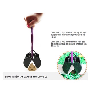XẢ KHO Dụng cụ gắp Phân Chó , Mèo.Bị rỉ sét nhẹ