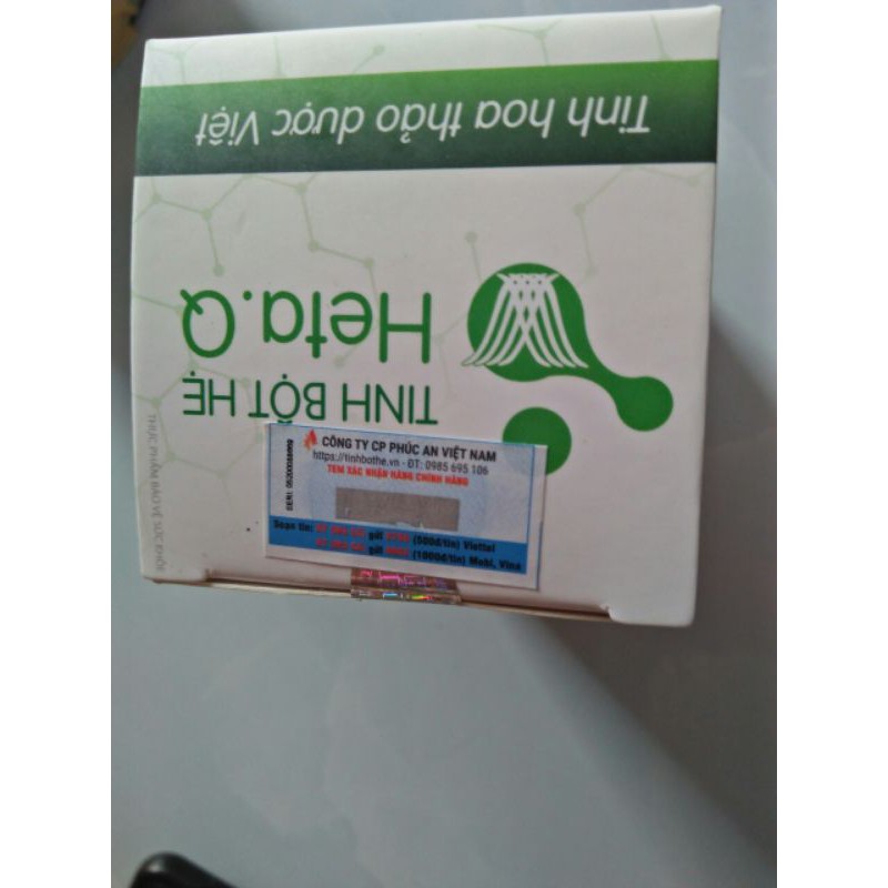 TINH BỘT HẸ Heta.Q (NaNo Hẹ)- hàng chính hãng