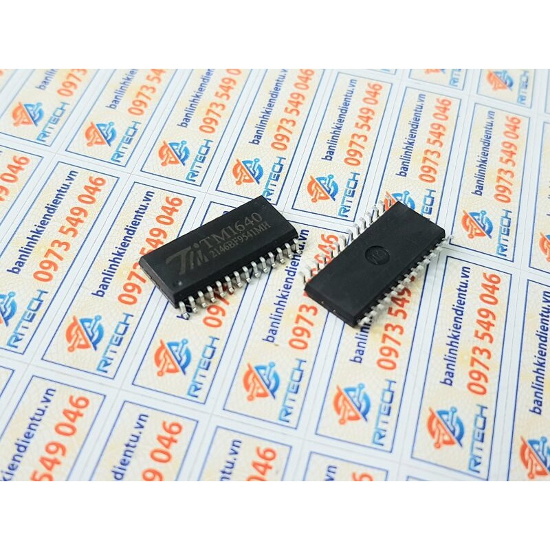 [Combo 5 chiếc] ​TM1640 IC Điều Khiển LED SOP-28