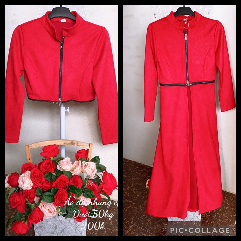 Áo mangto- croptop dạ nhung- đẹp độc lạ