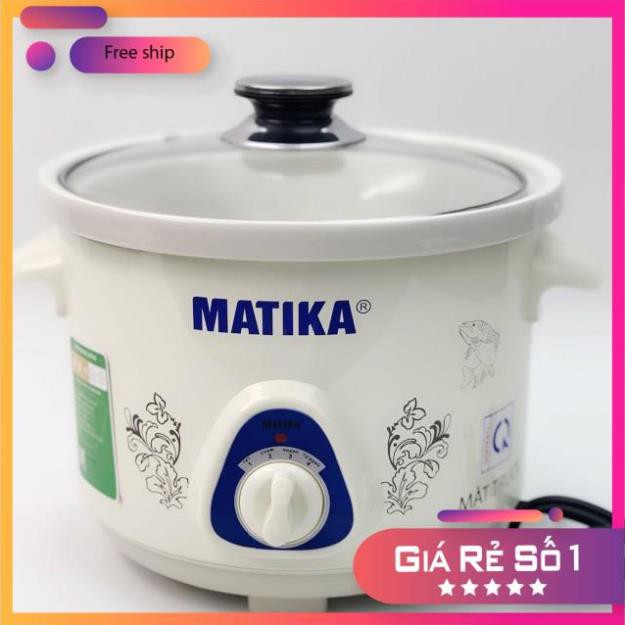 Nồi kho cá điện Matika MTK 9125 chính hãng