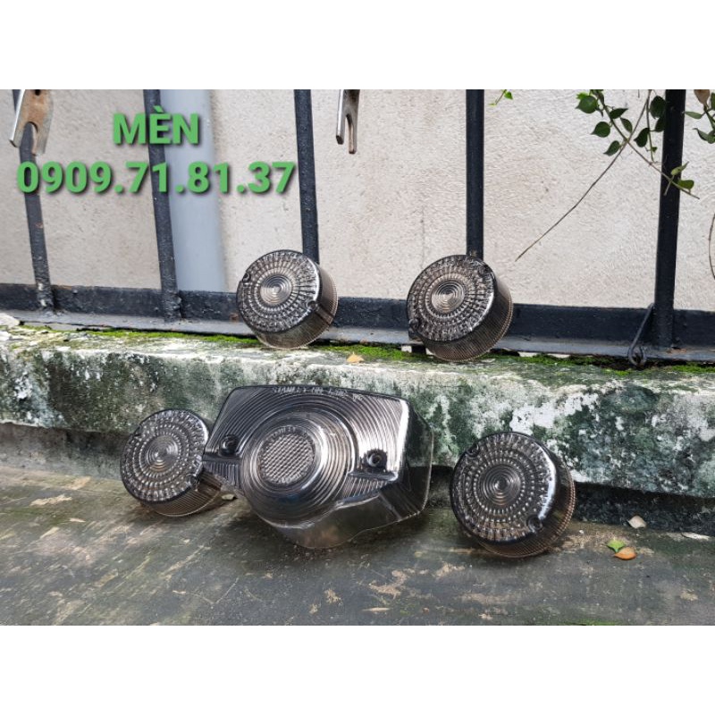 CHỤP XINHAN, ĐÈN HẬU XE CUB 86, CD MÀU KHÓI