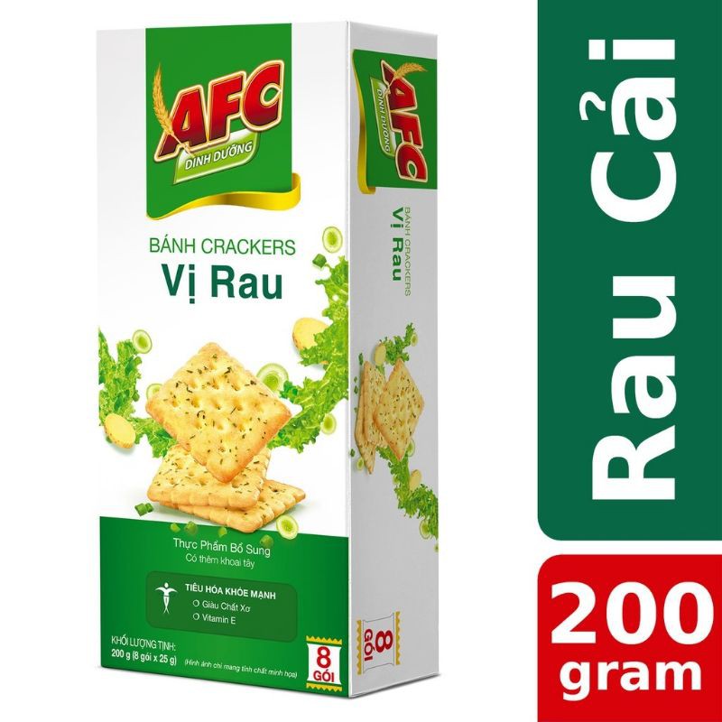 Bánh AFC hộp 200gr 4 vị