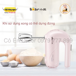 Máy đánh trứng mini ddq-a01g1cầm tay, để bàn đa năng bear, máy đánh kem trứng, trộn bột đa năng
