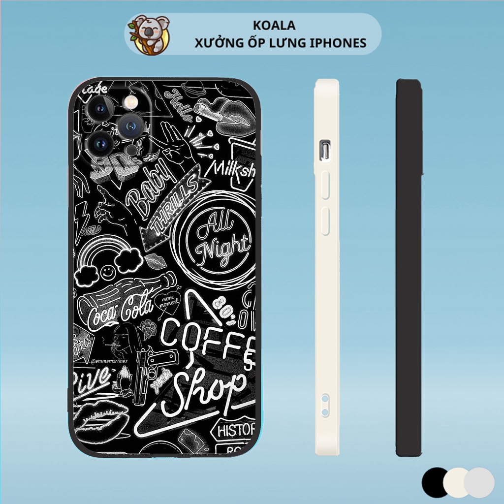 Ốp iphone pro họa tiết đẹp độc lạ Iphone 7/7Plus/8/8Plus/X/Xs/Xs Max/11/11 Promax/12/12 Promax SUPPOD00505