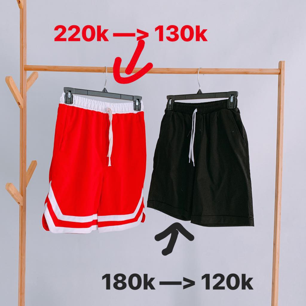 [VIDEO]  QUẦN SHORT KAKI MÀU ĐEN UNISEX