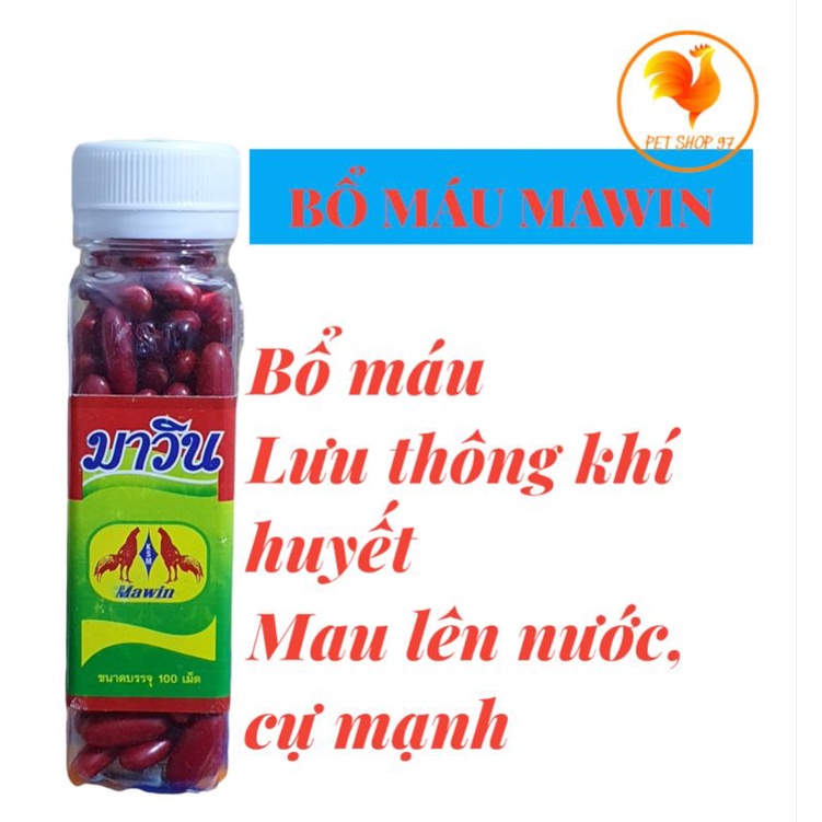 BỔ MÁU MAWIN LỌ 100 VIÊN