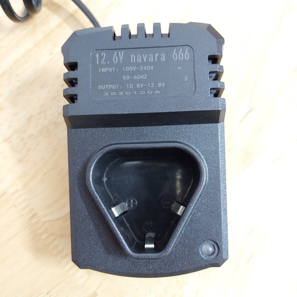 Dock sạc pin máy khoan pin 12V li-ion tự ngắt, đế sạc pin máy khoan cầm tay 12V