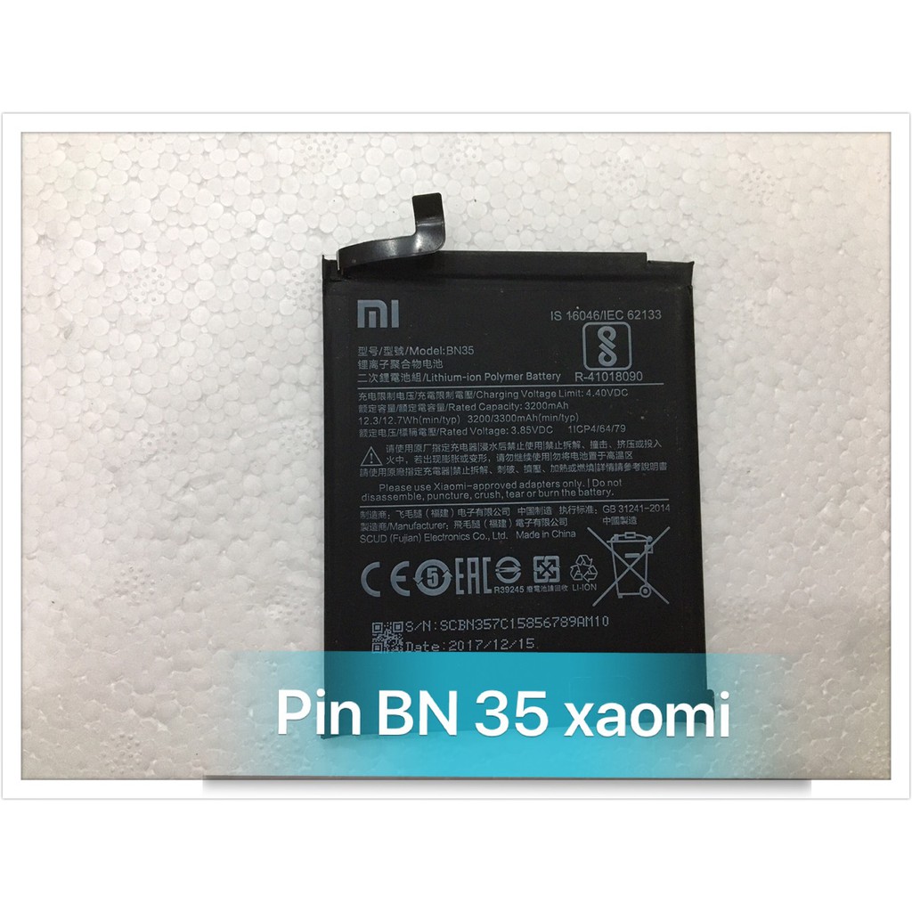 pin BN 35/ Redmi 5 xiaomi(zin tháo máy)