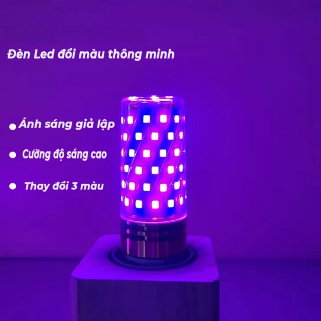 Đèn 3 màu đèn tiktok đèn trang trí phòng ngủ đèn led tiktok đèn led neon tặng kèm chui chính hãng bảo hành 12 tháng