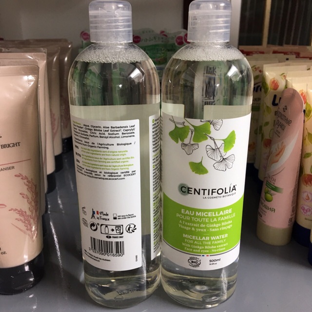 Nước Tẩy Trang 💖FREESHIP💖 Nước Tẩy Trang Rau Má Centifolia Eau Micellaire 500ml | BigBuy360 - bigbuy360.vn