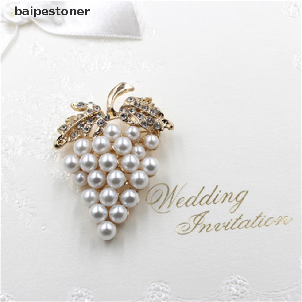 Chùm Nho Và Ngọc Trai Thanh Lịch