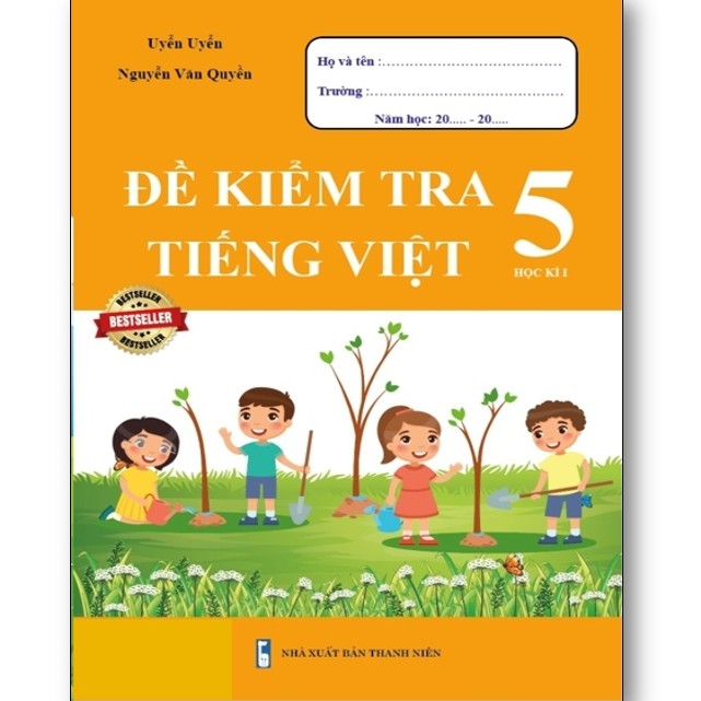 Sách - Đề Kiểm Tra Tiếng Việt 5 - Học Kì 1 (1 cuốn)