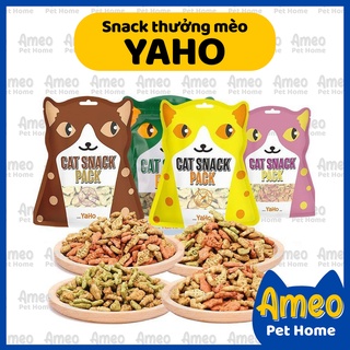 Snack thưởng Cho Mèo Yaho - Bánh thưởng cho mèo - Bánh Quy Hình Cá Thú thumbnail