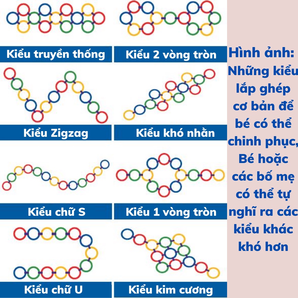 Đồ chơi trẻ em vòng tròn nhảy lò cò Luka cho bé trai gái từ 5 tuổi vận động trong nhà ngoài trời