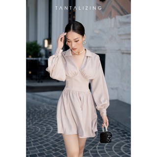 [HÀNG THIẾT KẾ] Váy quả chuông TANTALIZING vải lụa gân
