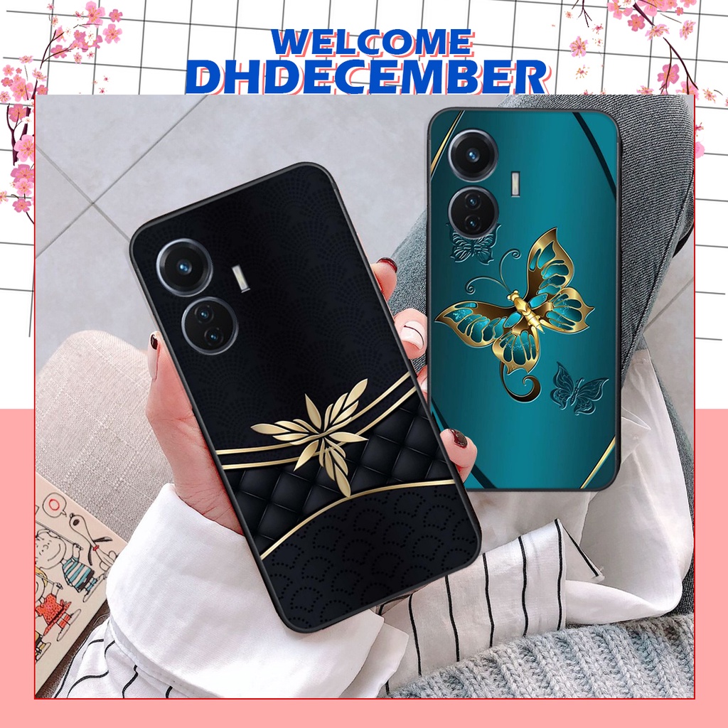 Ốp lưng Vivo Y55 2022 - BẢO VỆ CAMERA in hình hoa xinh xắn, hiện đại , thời trang ,phong cách