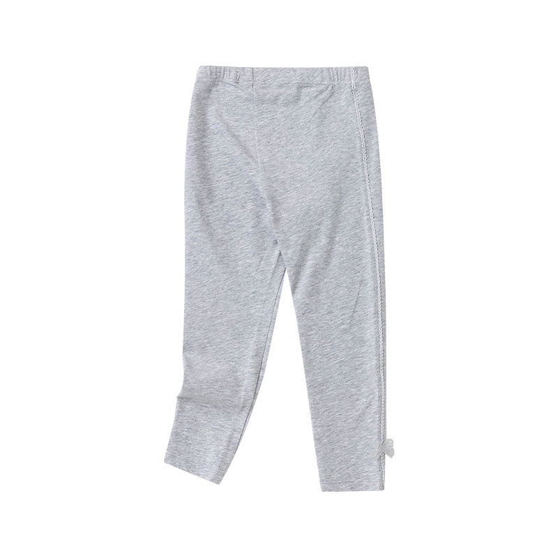 (3-7 tuổi) Quần legging bé gái hãng BALABALA màu ghi xám