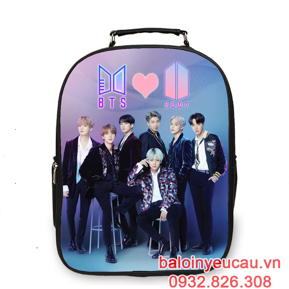 BALO IN HÌNH BTS THEO YÊU CẦU