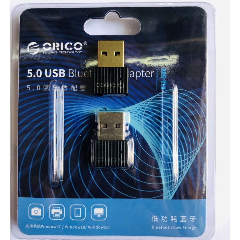 Orico đầu thu tín hiệu bluetooth 5.0 và 3.0 cổng USB không dây cho PC laptop chất lượng cao