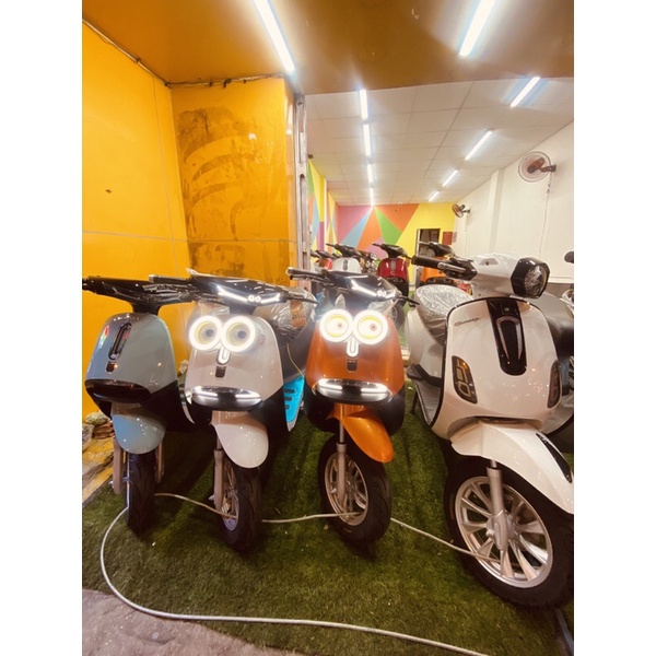 Đèn minion trang trí cho xe máy và xe máy điện !