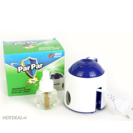 Máy đuổi muỗi xông tinh dầu parpar kèm tinh dầu