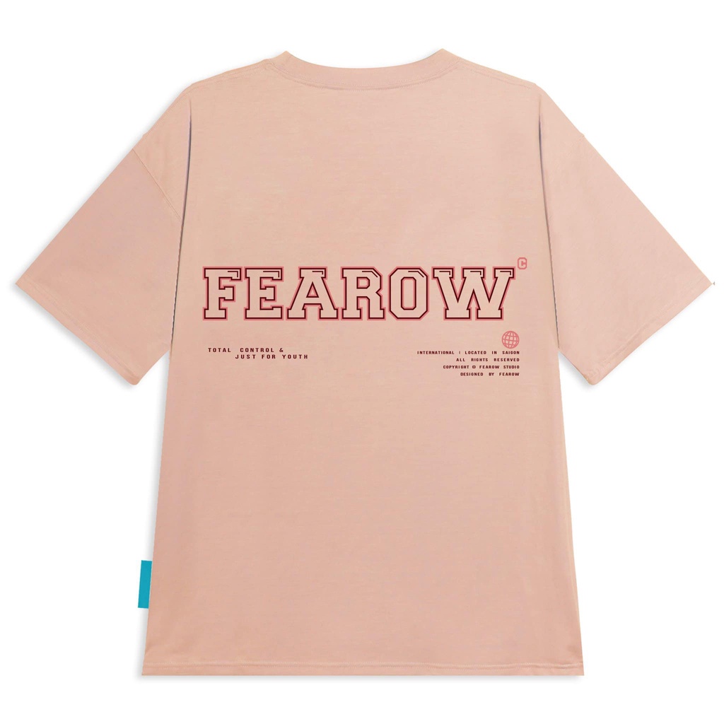 Áo thun nam nữ local brand unisex Fearow Basic 90s Tee /Màu Tan- FW133