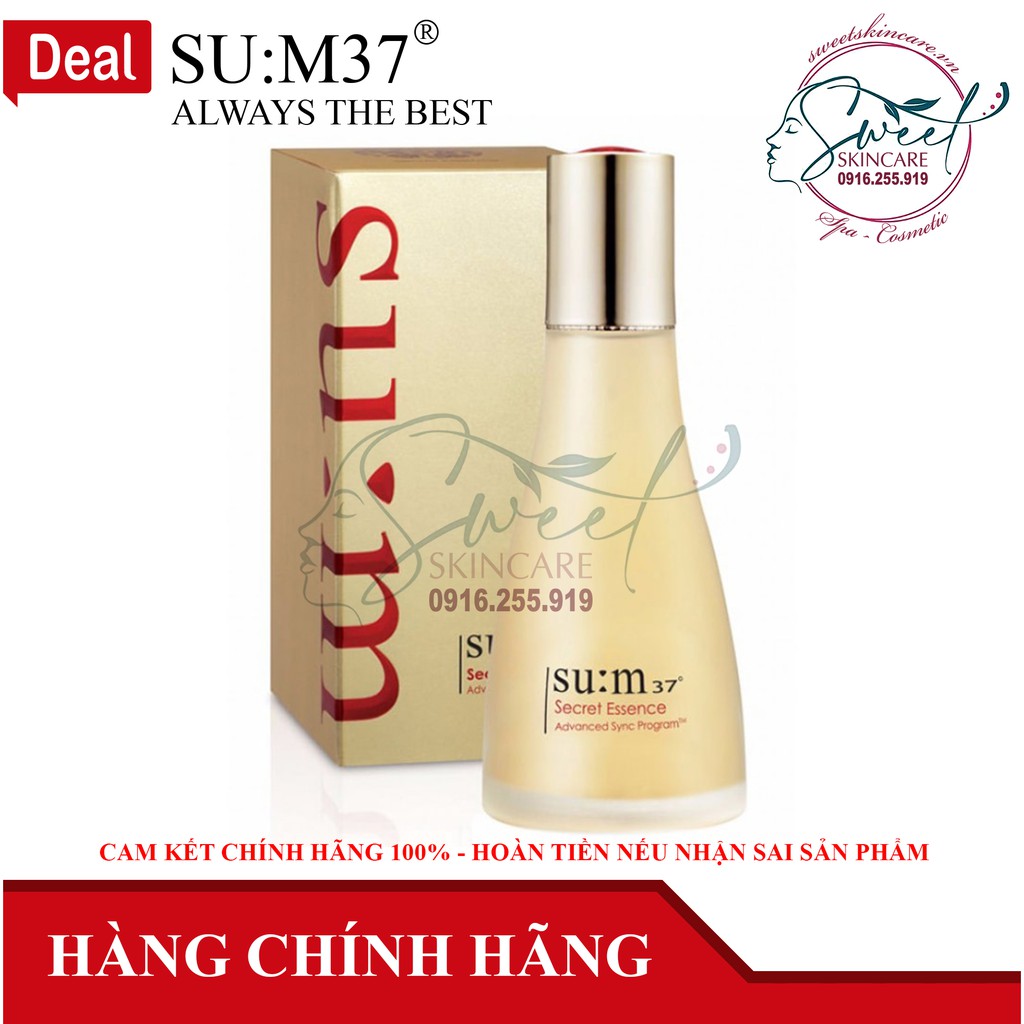 Nước thần cải thiện da Su:m37 Secret Essence Advanced Sync Program Special 150ml