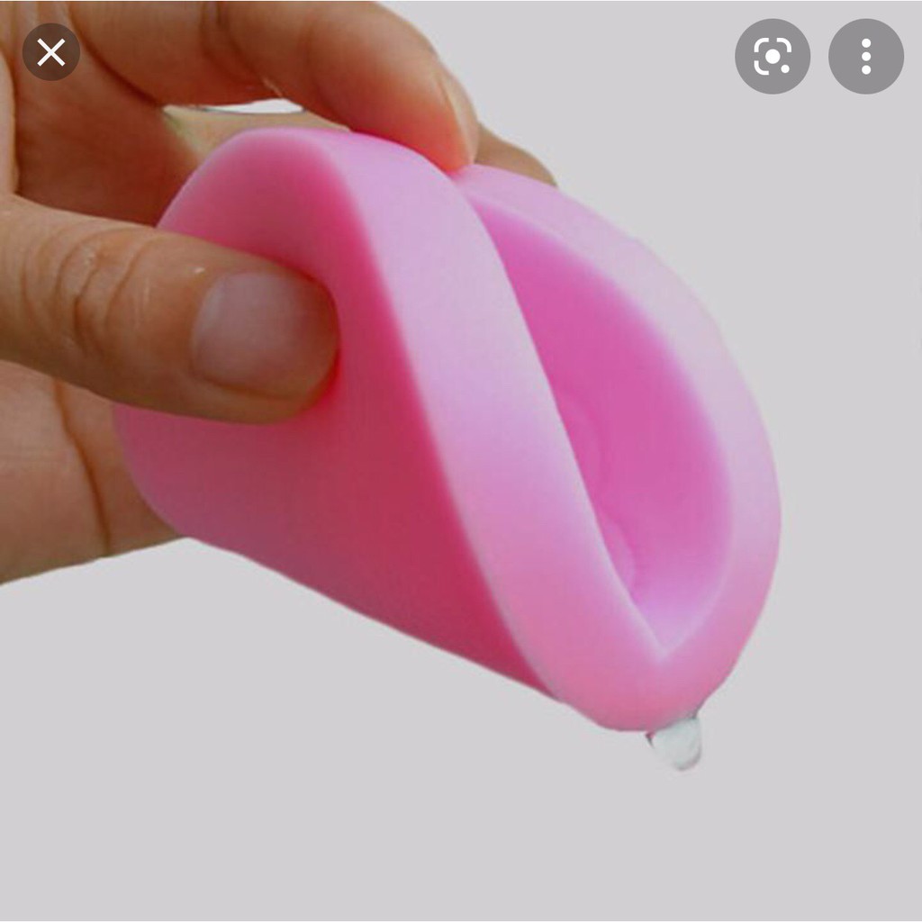 MÚT RỬA MẶT  BỌT BIỂN - BÔNG NỞ  SET 12 MIẾNG CHIVEY  MỀM MẠI - MÀU HỒNG DỄ THƯƠNG