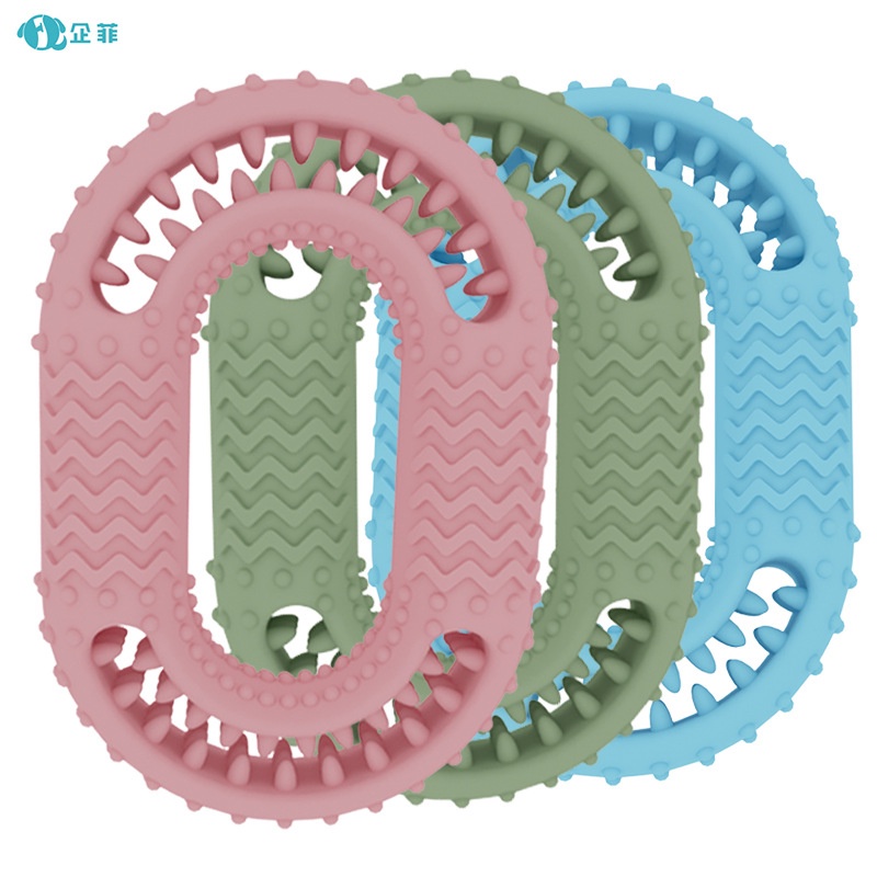 2021 Đồ Chơi Cho Chó Tương Tác Làm Sạch Răng Hàm Cho Chó Lớn Nhỏ Đồ Dùng Cho Thú Cưng Đồ Chơi Nhai Răng Mới O-Ring Cho Chó Đồ Chơi Cho Thú Cưng