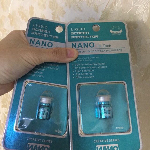 Keo nano phủ chống trầy màn hình