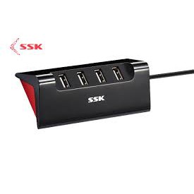 Hub Usb SSK 4 cổng USB 2.0 SHU830- Chính Hãng 100%- Sao Chép Dữ Liệu Nhanh