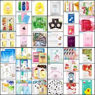 Combo 25 mặt nạ dưỡng da nội địa trung