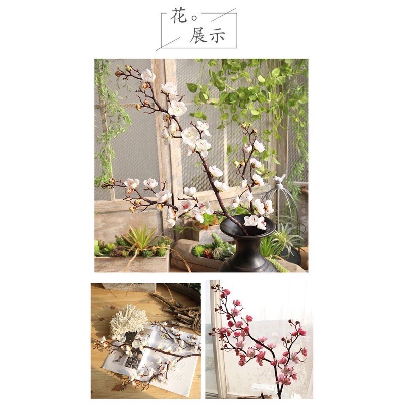 Cành đào thân cổ trang trí tết -LOẠI CAO CẤP