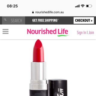 Son Zuii organic màu coral red