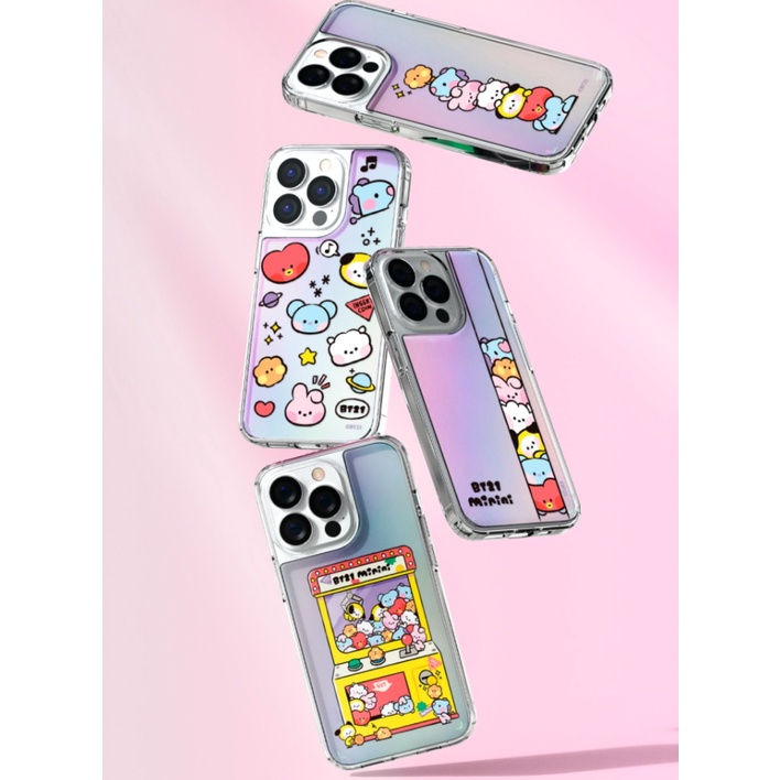 Ốp Điện Thoại Họa Tiết bts bt21 Cho iphone15 iphone14 iphone13 iphone12 iphone 11 iphone x xs xr