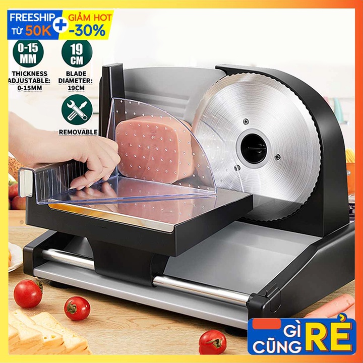 Máy thái thịt công nghiệp, cắt thịt đông lạnh, thực phẩm chính hãng siêu bền