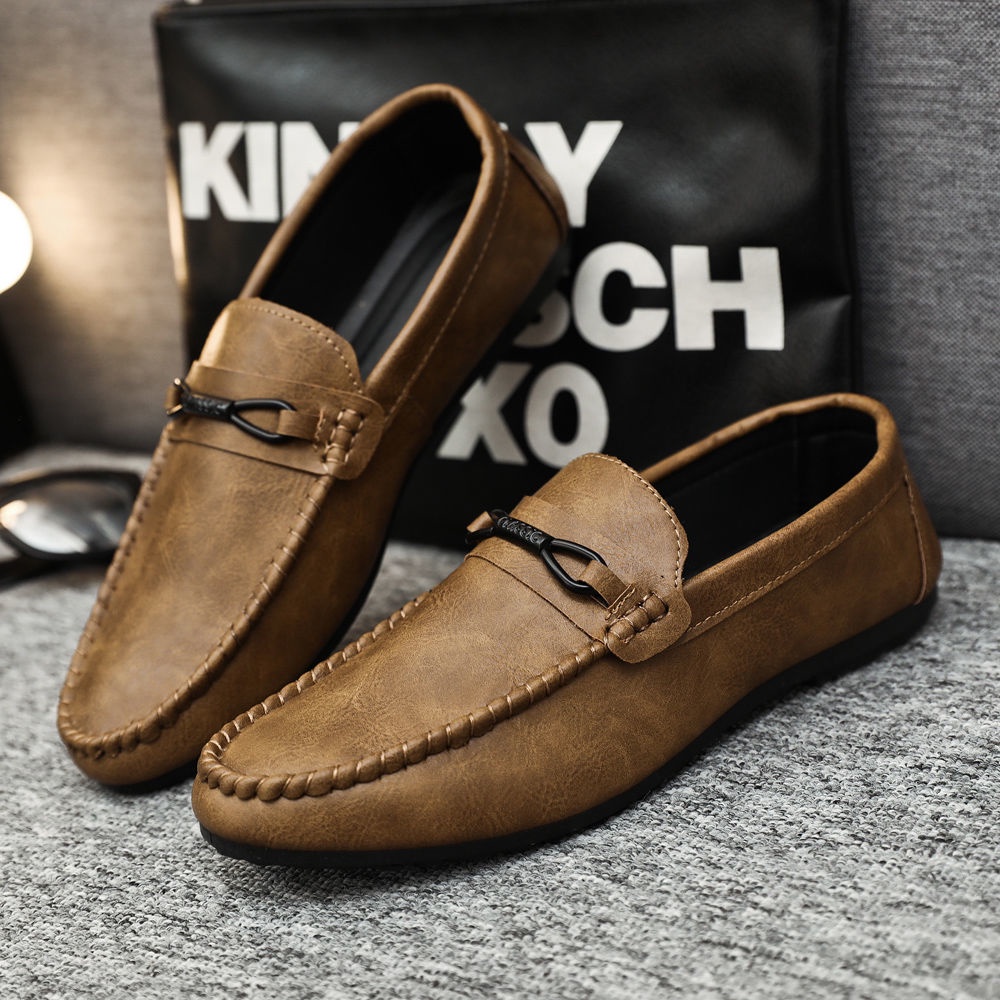 Giày Da polo Phong Cách Doanh Nhân Hàn Quốc 2022